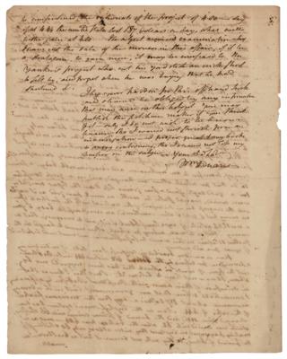 Lot #255 William J. Duane: Jackson's Treasury Secretary criticizes Adam Smith: 