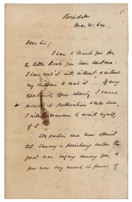 Lot #222 John Bright: 