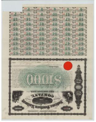 Lot #411 Samuel J. Tilden Signed Mortgage Bond - Image 3