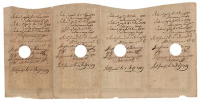 Lot #547 Revolutionary War: Connecticut Pay Orders Pay Orders - Image 2