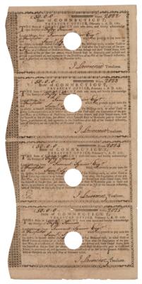 Lot #548 Revolutionary War: Connecticut Pay Orders Pay Orders - Image 1