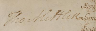 Lot #356 Thomas Mifflin and Alexander J. Dallas Document Signed - Image 2