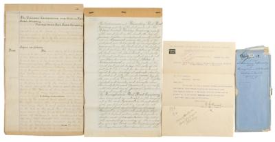 Lot #234 Alexander Cassatt Document Signed - Image 1