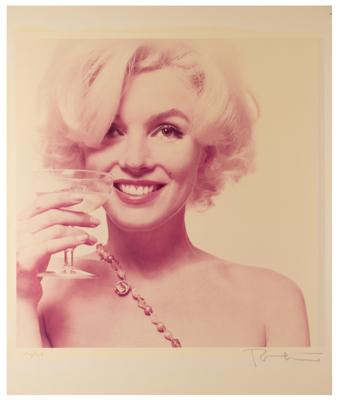 Lot #883 Marilyn Monroe: Bert Stern Signed 'The Last Sitting' Oversized Photograph - Image 1