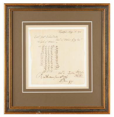 Lot #509 Connecticut: Revolutionary War Requisition Document Document - Image 2