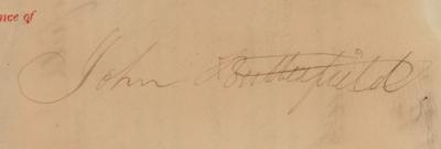 Lot #130 Henry Wells, William Fargo, and John Butterfield Signed Stock Certificate - Image 4