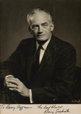 Lot #285 Barry Goldwater Signed Photograph - Image 2