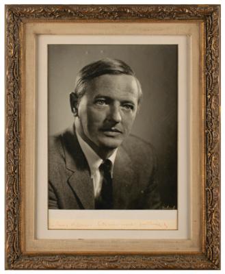 Lot #227 William F. Buckley, Jr. Signed Photograph - Image 1