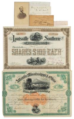 Lot #508 Confederate Generals (6) Autographs