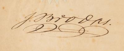 Lot #226 John Brooks Document Signed - Image 2