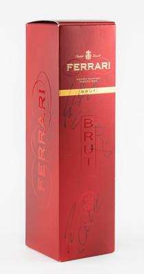Lot #1020 Michael Schumacher Signed Champagne Box - Image 1