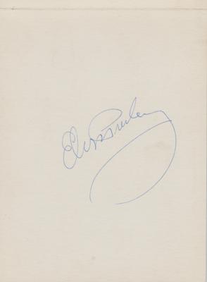 Lot #730 Elvis Presley Signature - Image 1