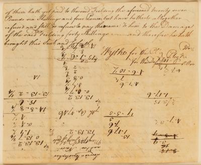 Lot #100 George Wythe Autograph Document Signed - Image 2