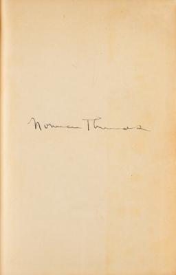 Lot #409 Norman Thomas Signed Book - Image 2