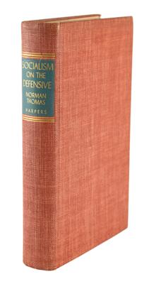 Lot #409 Norman Thomas Signed Book - Image 3