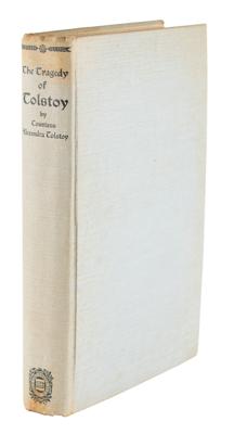 Lot #697 Alexandra Tolstoy Signed Book - Image 3
