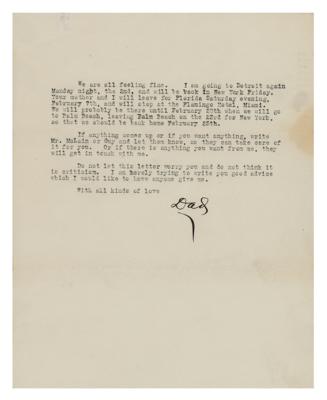 Lot #236 Walter Chrysler: 