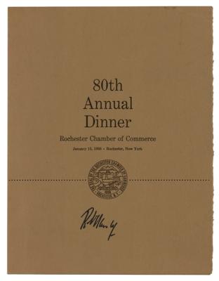Lot #318 Robert F. Kennedy Signed Program - Image 1