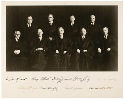 Lot #105 Vinson Court Signed Photograph - Image 1