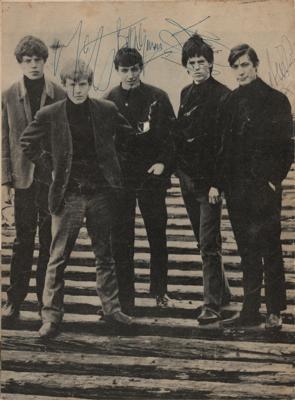 Lot #733 Rolling Stones Signed Program with an Early Mick Fleetwood Signature - Image 1