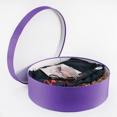 Lot #756 Prince 2016 Paisley Park Gift Set Hat Box - Image 2