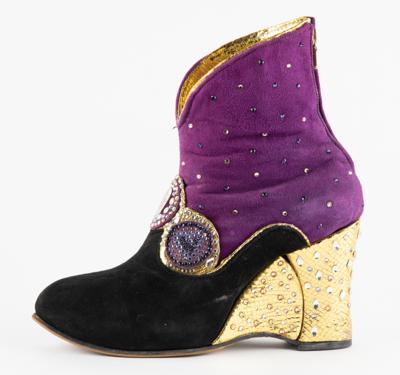 Lot #762 Prince-Played Guitar Pick Boots: Handcrafted Prince-inspired boots by glam-rock shoemaker Chris Francis - Image 11