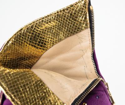 Lot #762 Prince-Played Guitar Pick Boots: Handcrafted Prince-inspired boots by glam-rock shoemaker Chris Francis - Image 14