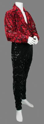 Lot #779 Prince's Personally-Worn Red Velvet and