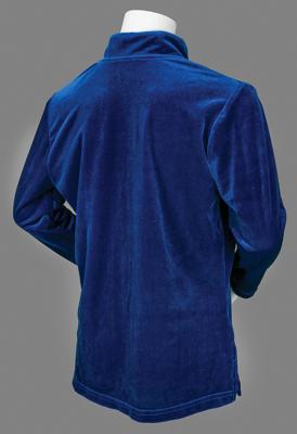 Lot #772 Prince's Personally-Worn Blue Velvet Jacket Jacket - Image 3
