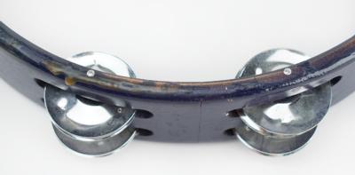 Lot #780 Prince's Rehearsal-Used 'Purple Rain' Tambourine: Used in rehearsals for the Purple Rain Tour - Image 4