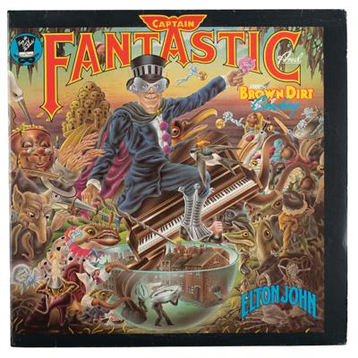 Lot #726 Elton John and Bernie Taupin Signed Album - Image 2