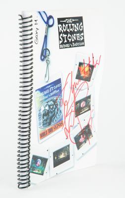Lot #844 Rolling Stones: Charlie Watts Signed Tour Book - Image 1