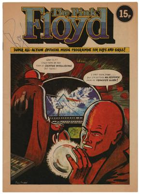 Lot #728 Pink Floyd Signed 1974 British Winter Tour Program - Image 1