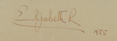 Lot #167 Queen Elizabeth and Prince Philip Oversized Signed Photographs - Image 5