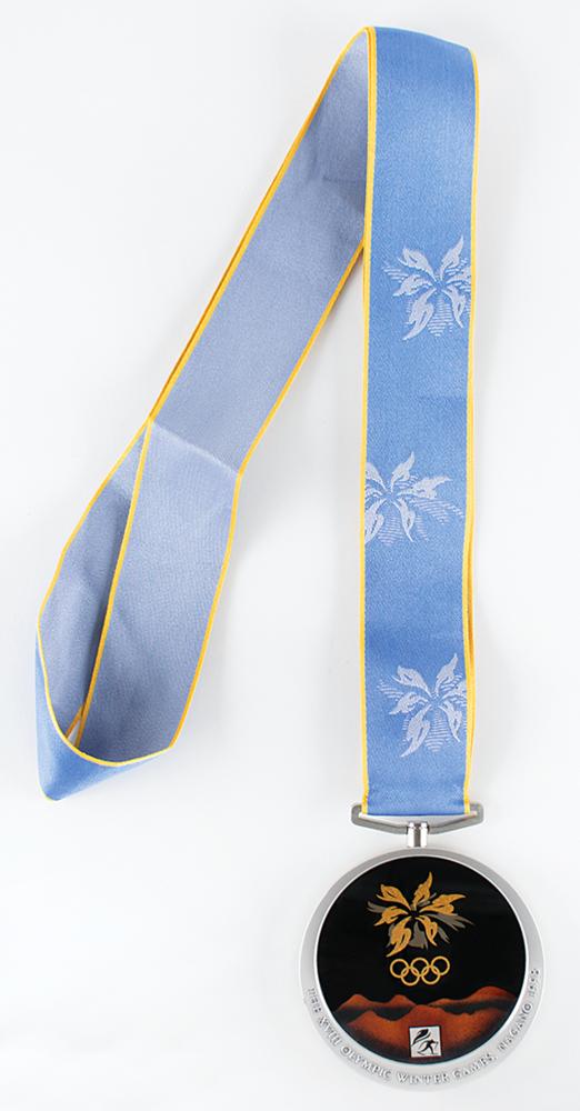 Nagano 1998 Winter Olympics Silver Winner's Medal | RR Auction