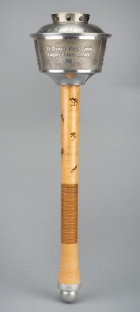 Lot #6129 Calgary 1988 Winter Olympics Torch