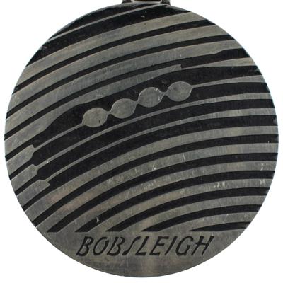 Lot #6083 Grenoble 1968 Winter Olympics Silver Winner's Medal - Image 4