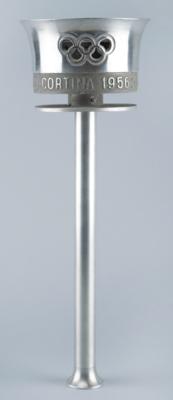 Lot #6058 Cortina 1956 Winter Olympics Torch - Image 1