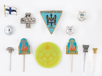 Lot #6055 Helsinki 1952 Summer Olympics Collection of (24) Pins - Image 1