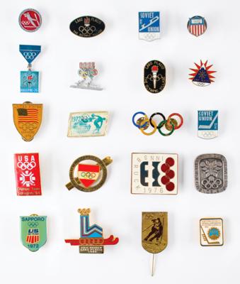 Lot #6188 Winter Olympics Collection of Nearly (130) Pins - Image 1