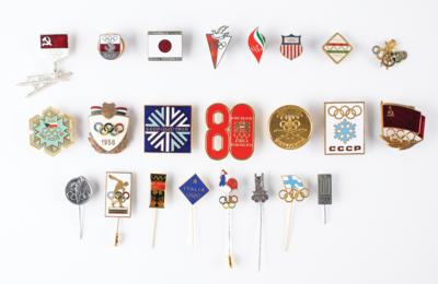 Lot #6191 Summer and Winter Olympics Collection of Over (150) NOC and Federation Pins - Image 1