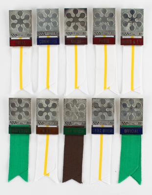 Lot #6088 Sapporo 1972 Winter Olympics (10) Badges - Image 1