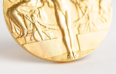Lot #6019 Stockholm 1912 Team Gold Winner's Medal - Image 4