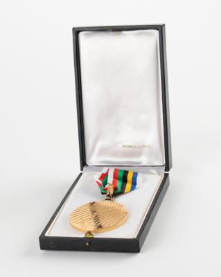 Lot #6084 Grenoble 1968 Winter Olympics Gold Winner's Medal with Case - Image 6