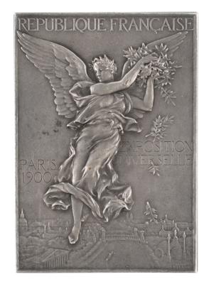 Lot #6009 Paris 1900 Olympics Silvered Bronze Winner's Medal for Physical Exercises - Image 1