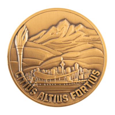 Lot #6126 Calgary 1988 Winter Olympics Bronze Participation Medal - Image 2