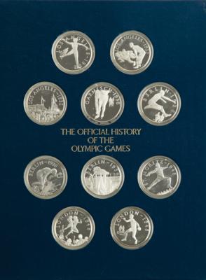 Lot #6193 Franklin Mint Olympic Games Medals - Image 3