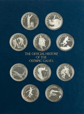 Lot #6193 Franklin Mint Olympic Games Medals - Image 4