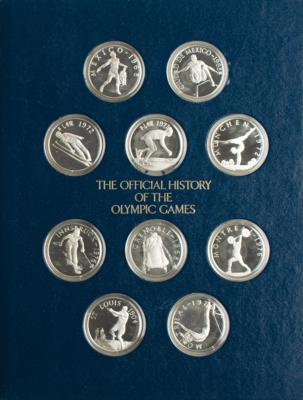 Lot #6193 Franklin Mint Olympic Games Medals - Image 6