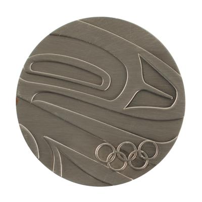 Lot #6174 Vancouver 2010 Winter Olympics Participation Medal - Image 1